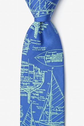 Sail Plans Blue Tie