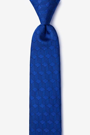 Salt Blue Skinny Tie