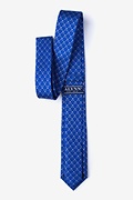Scales Of Justice Blue Skinny Tie Photo (1)