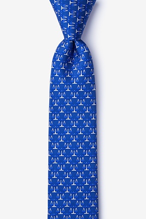 Louis Vuitton Blue Striped Ties for Men for sale