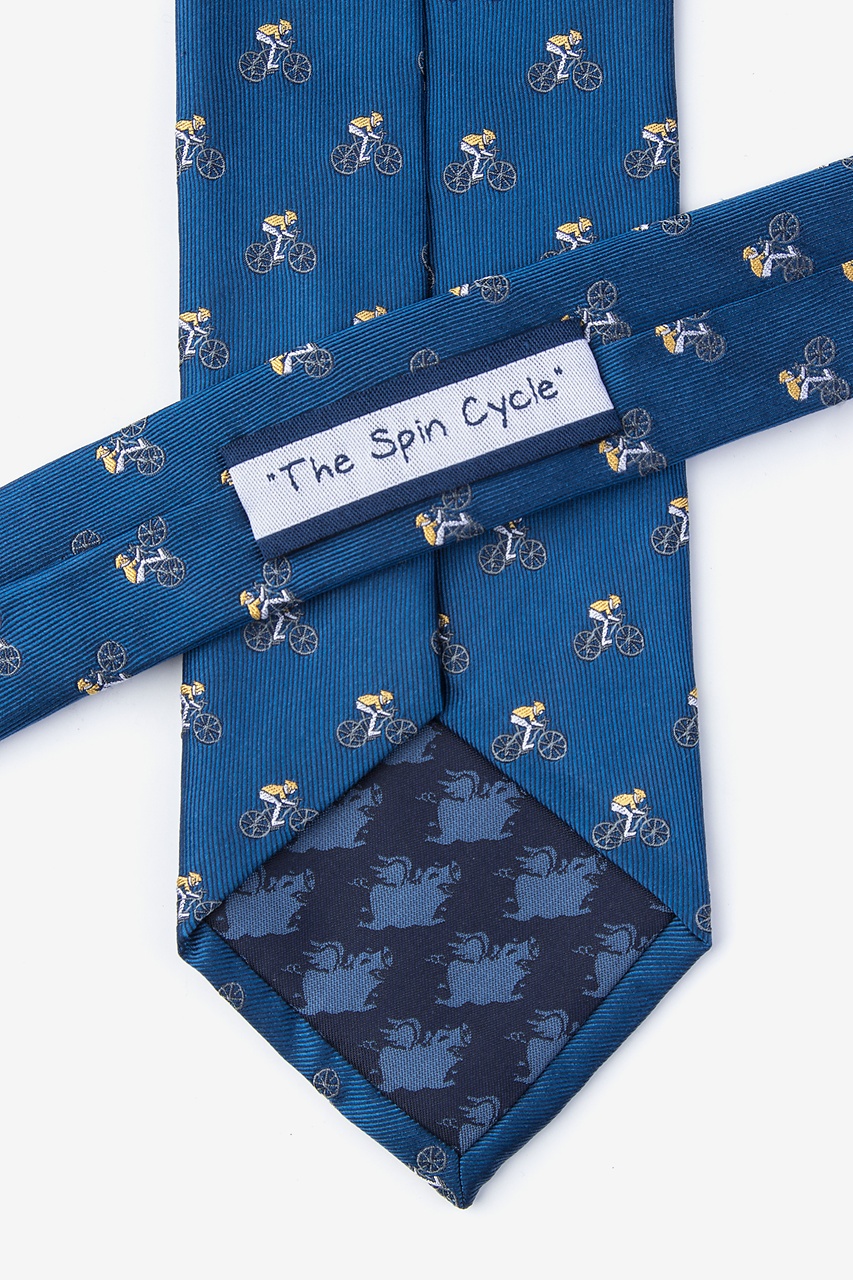 The Spin Cycle Blue Tie Photo (2)