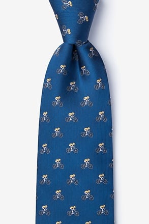 The Spin Cycle Blue Tie