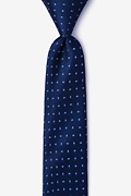 Trinity Blue Skinny Tie Photo (0)
