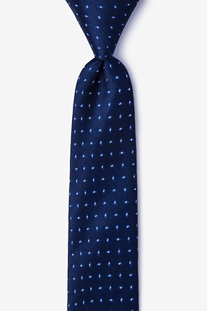 Trinity Blue Skinny Tie