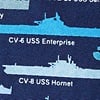Blue Silk U.S. Aircraft Carriers