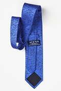 U.S. Presidential Signatures Blue Extra Long Tie Photo (2)