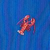 Blue Silk Will Work for Lobster Tie
