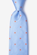 Wooley Blue Extra Long Tie Photo (0)