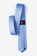 Wooley Blue Skinny Tie Photo (1)