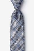 Ymer Blue Extra Long Tie Photo (0)