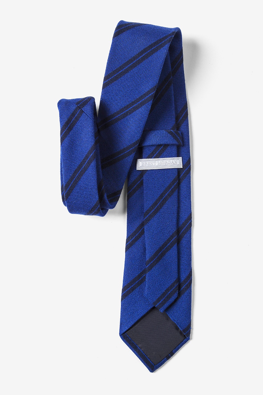 Blue Wool Stockholm Stripe Tie | Ties.com