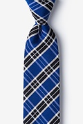 Blue Vienna Plaid Tie Photo (0)