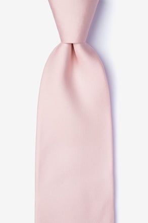 Blush Extra Long Tie