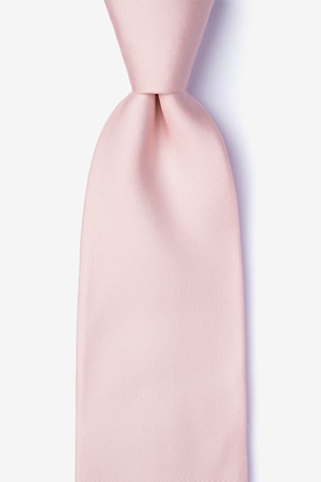 _Blush Extra Long Tie_