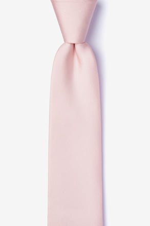 Blush Skinny Tie