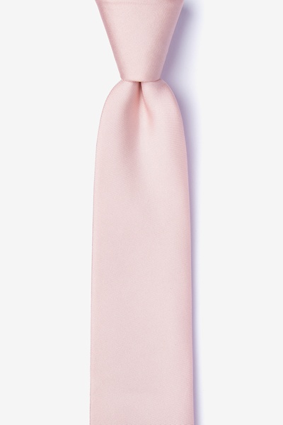 Blush Silk Blush Skinny Tie