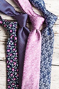 Bali Bridal Rose Skinny Tie Photo (2)
