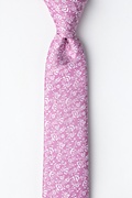Bali Bridal Rose Skinny Tie Photo (0)
