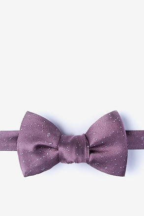 Iceland Bridal Rose Self-Tie Bow Tie