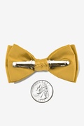 Bright Gold Bow Tie For Infants Photo (1)