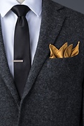 Bright Gold Pocket Square Photo (2)