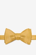 Bright Gold Self-Tie Bow Tie Photo (0)