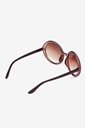 Brown Joplin Round Sunglasses Photo (2)