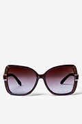 Brown Marilyn Oversized Sunglasses Photo (0)