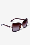 Brown Marilyn Oversized Sunglasses Photo (1)