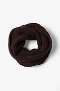 Brown Concord Knit Infinity Scarf Photo (0)