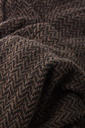 Brown Seattle Striped Knit Scarf Photo (1)