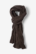 Brown Seattle Striped Scarf Photo (0)