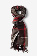 Springfield Check Brown Scarf Photo (0)