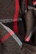 Springfield Check Brown Scarf Photo (1)
