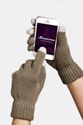 Brown Texting Gloves Photo (3)