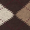 Brown Carded Cotton Argyle Assassin Medium-Large Sock