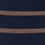 Brown Carded Cotton Virtuoso Stripe Sock
