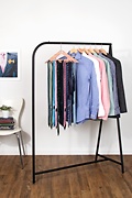 Triangle Cedar Tie Hanger Brown Tie Rack Photo (1)