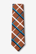 Bellingham Brown Extra Long Tie Photo (1)