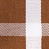 Brown Cotton Bellingham Pocket Square