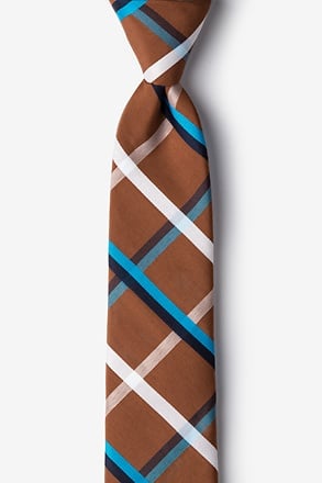 Bellingham Brown Skinny Tie