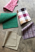 Brown Checkers Pocket Square Photo (1)