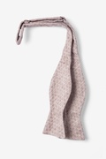 Brown Tangent Self-Tie Bow Tie Photo (1)