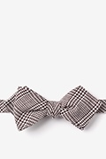 Cottonwood Brown Diamond Tip Bow Tie Photo (0)