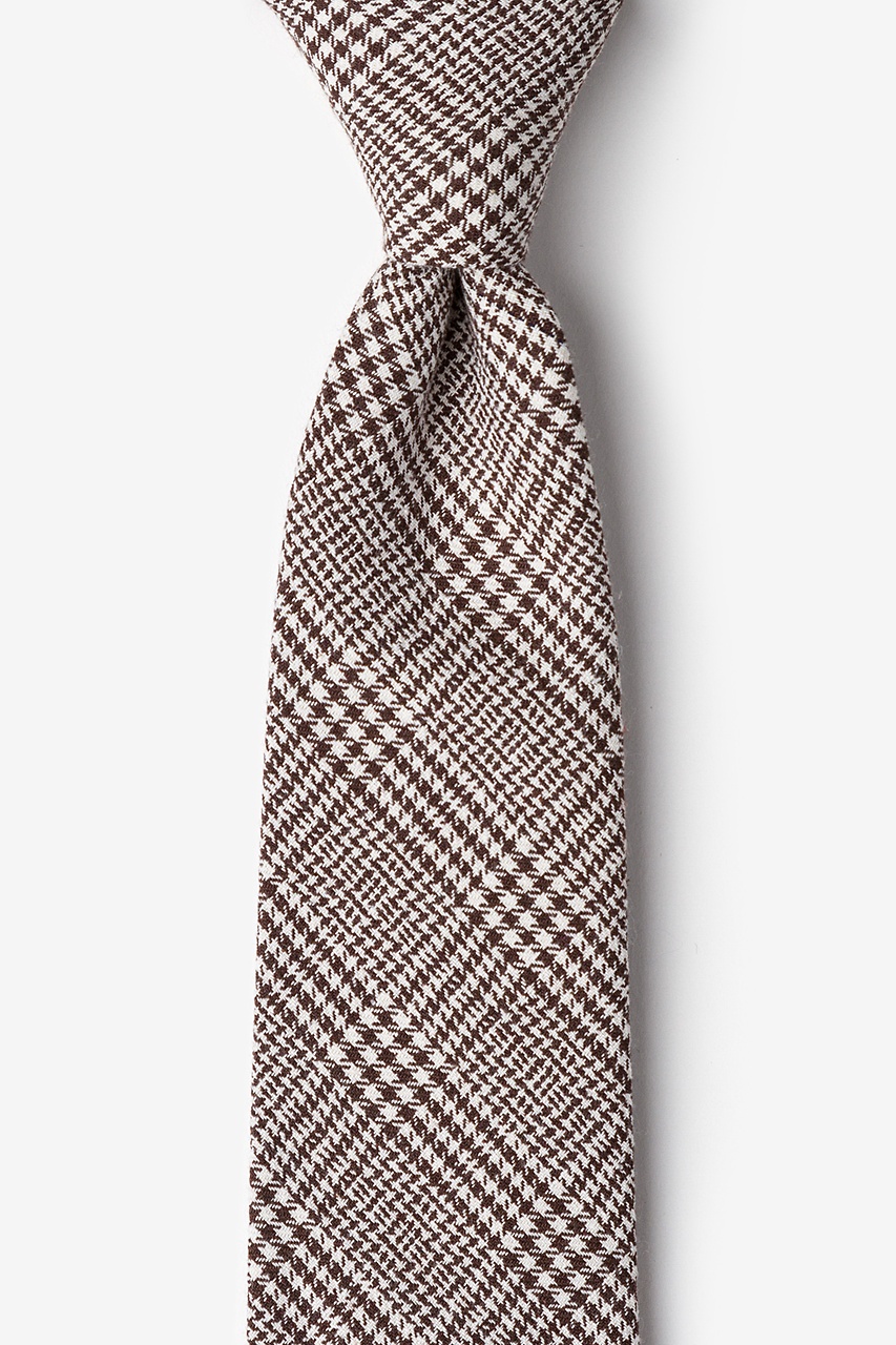 Cottonwood Brown Extra Long Tie Photo (0)