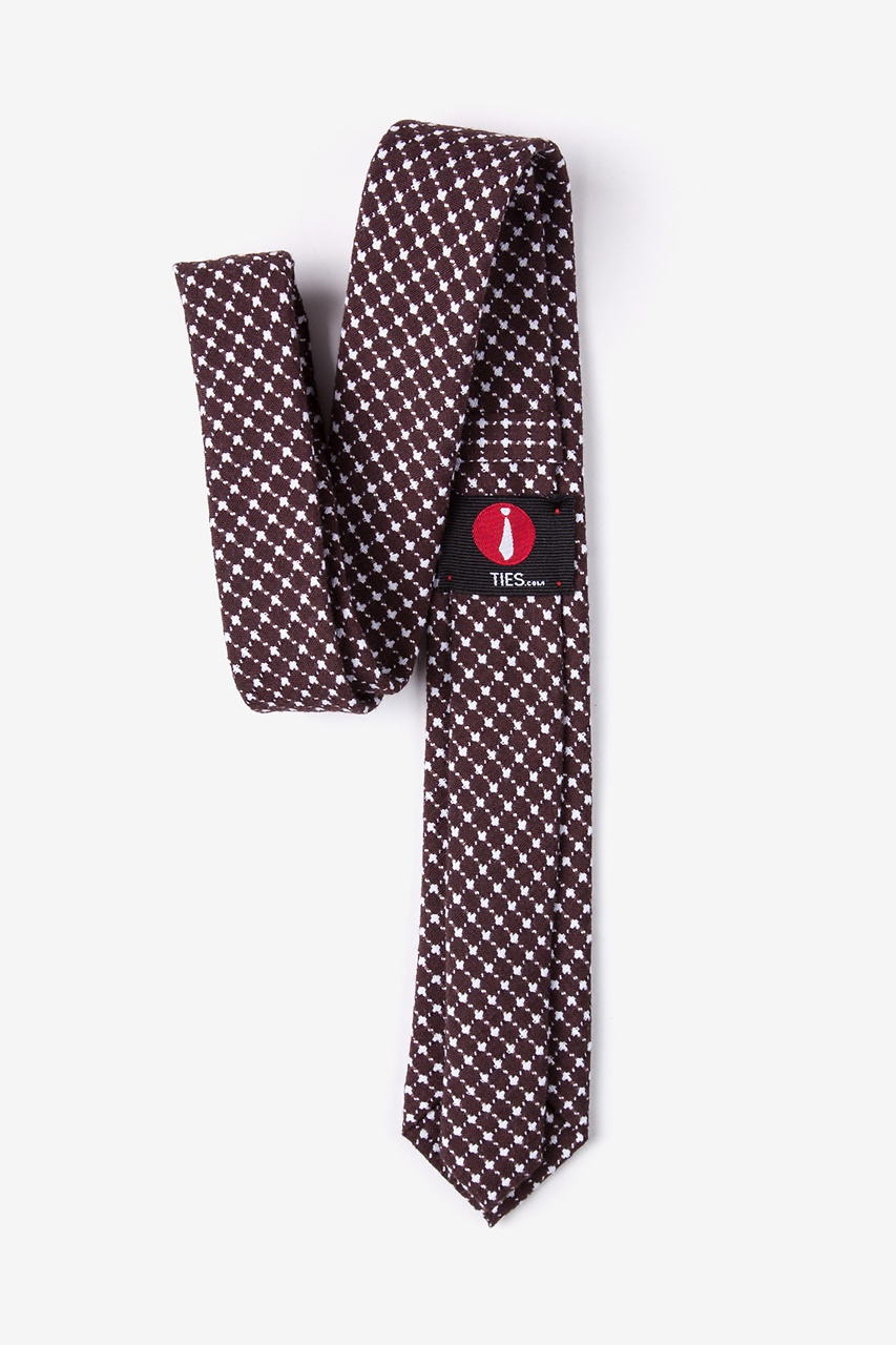 Descanso Brown Skinny Tie Photo (2)