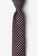 Descanso Brown Skinny Tie Photo (0)