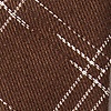 Brown Cotton Escondido Skinny Bow Tie