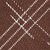 Brown Cotton Escondido Skinny Tie