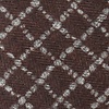 Brown Cotton Glendale Pocket Square